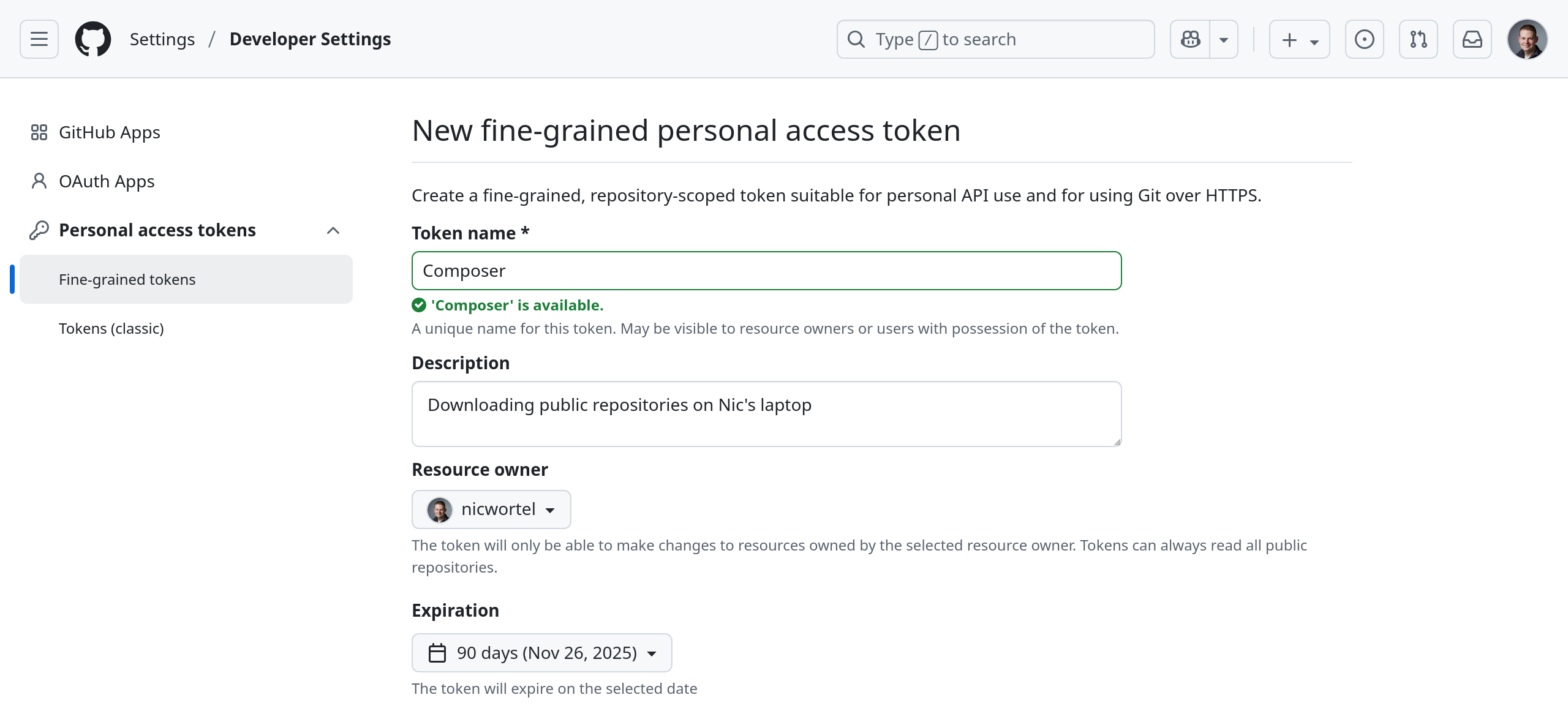 Generating a fine-grained PAT for Composer
