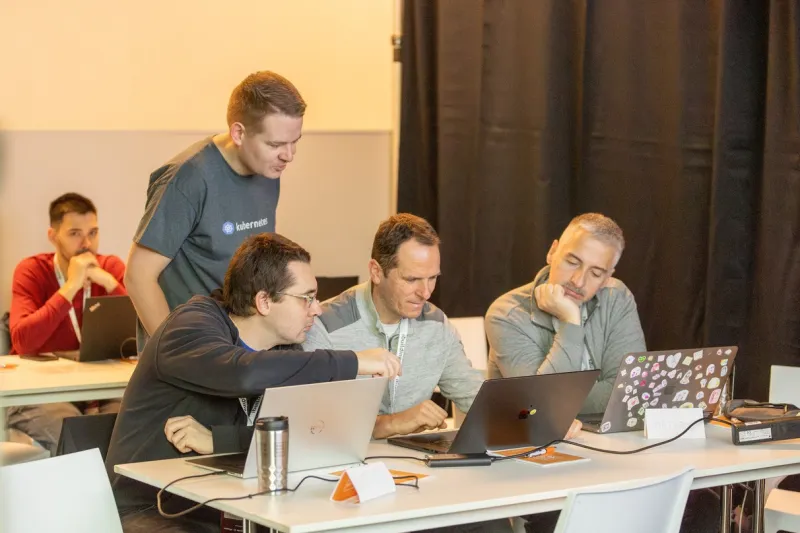 Nic tijdens een workshop voor Dutch PHP Conference